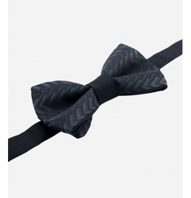Black Bow Tie with Arrow